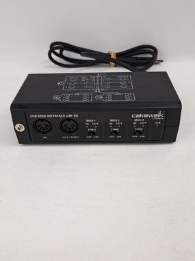 Cakewalk USB MIDI Interface UM-3G — Black